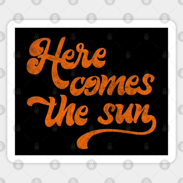 Here Comes The Sun Sticker by DankFutura